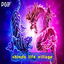 shindo life village blaze private server codes